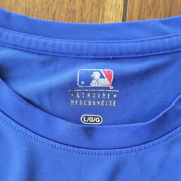 Chicago Cubs Moisture-wicking Shirt - Large - MLB Genuine Merchandise - Picture 2 of 3